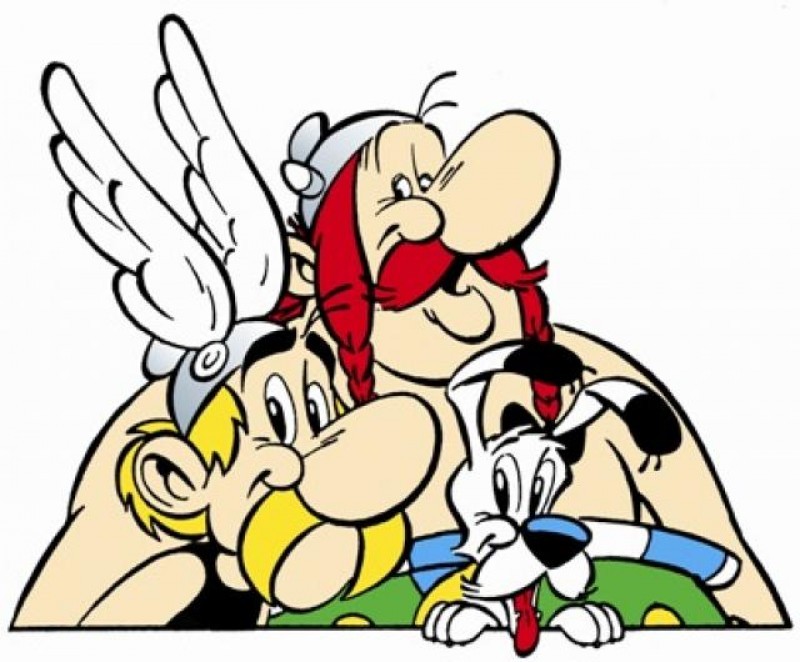 Perro de astérix y obélix Perro de astérix y obélix